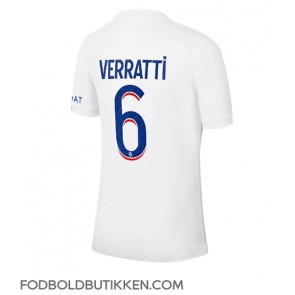 Paris Saint-Germain Marco Verratti #6 Tredjetrøje 2022-23 Kortærmet